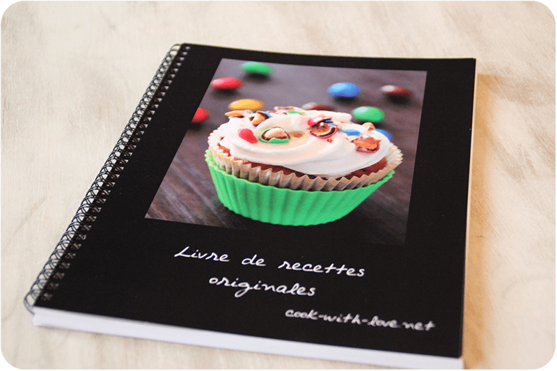 IDÉE Créer son Livre de recettes personnalisé
