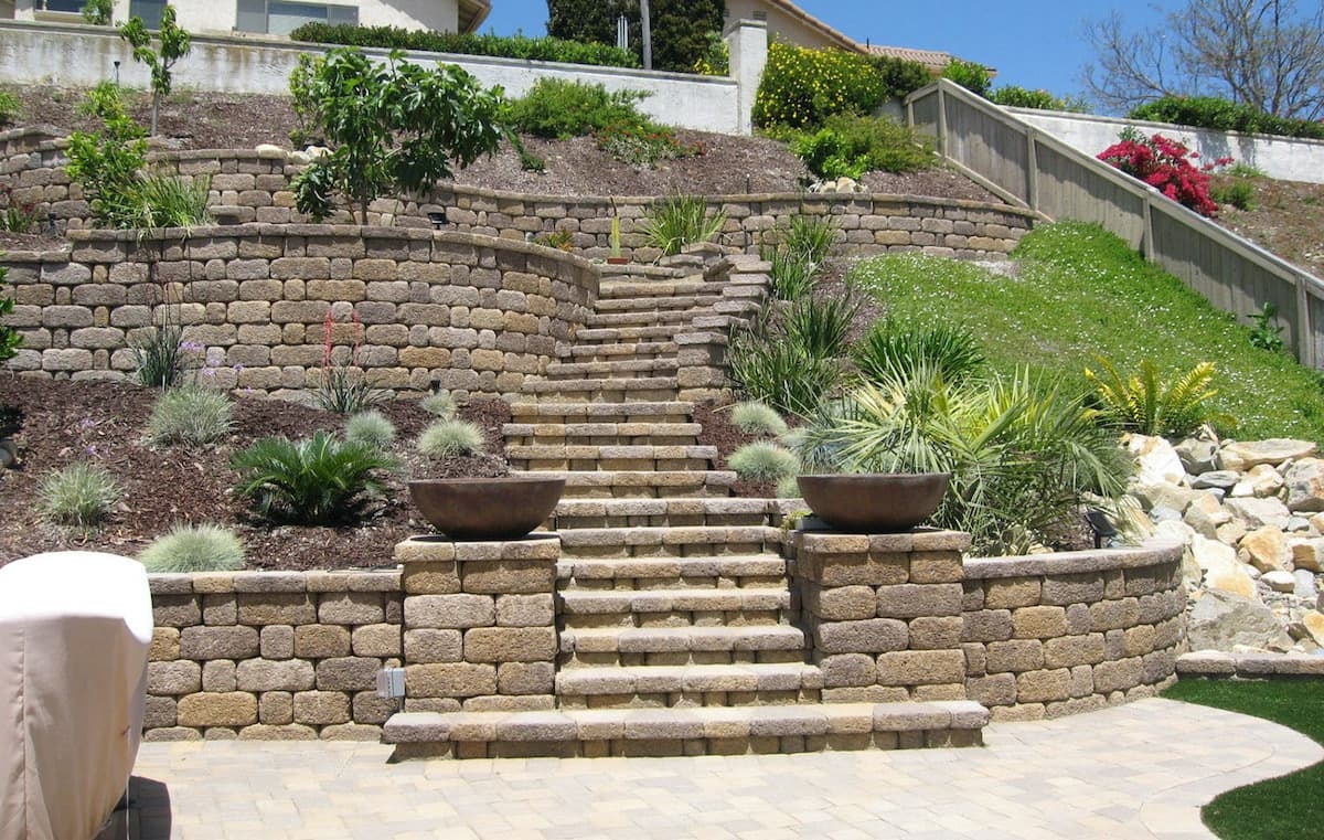 Solid Retaining Walls Of San Diego Projects