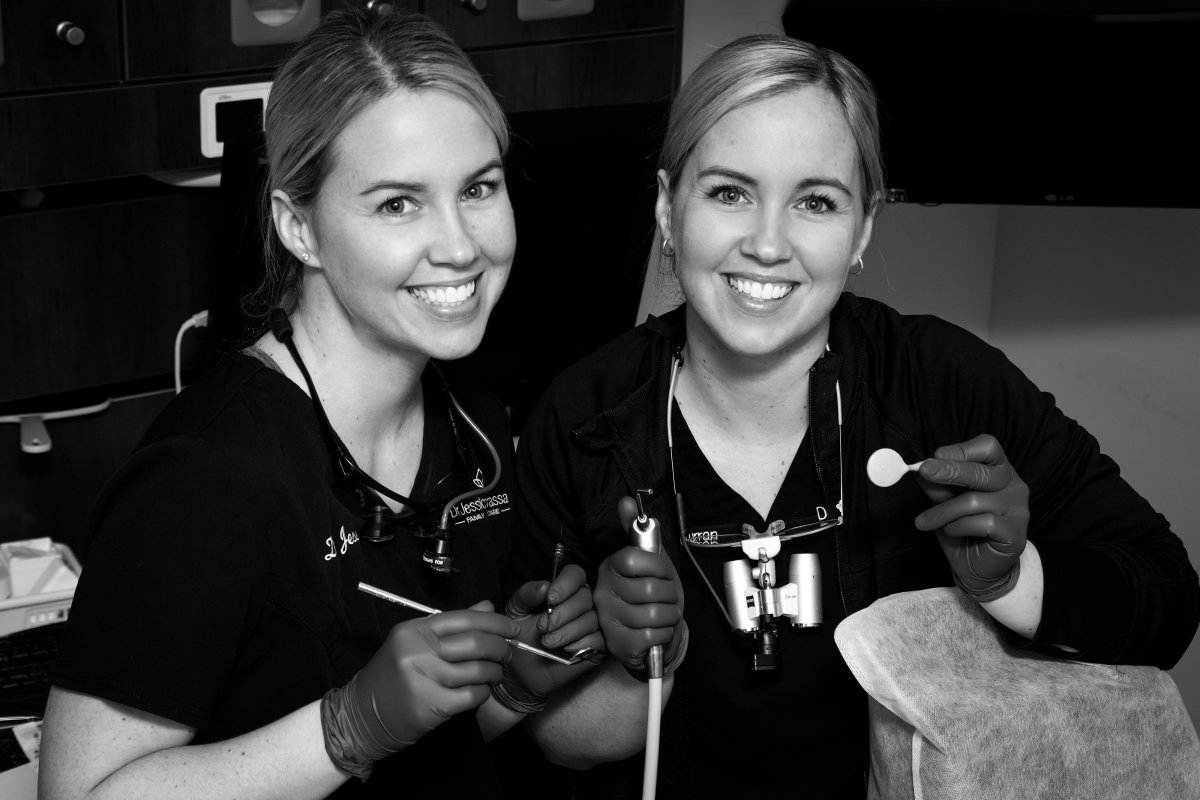 Dr. Vanessa Curran and Dr. Jessica Bourassa Family Dental Care local