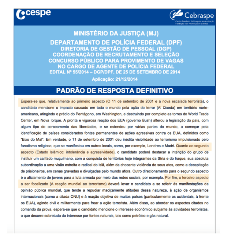 Prova dissertativa da Polícia Federal 2018 Saiba o que te espera!