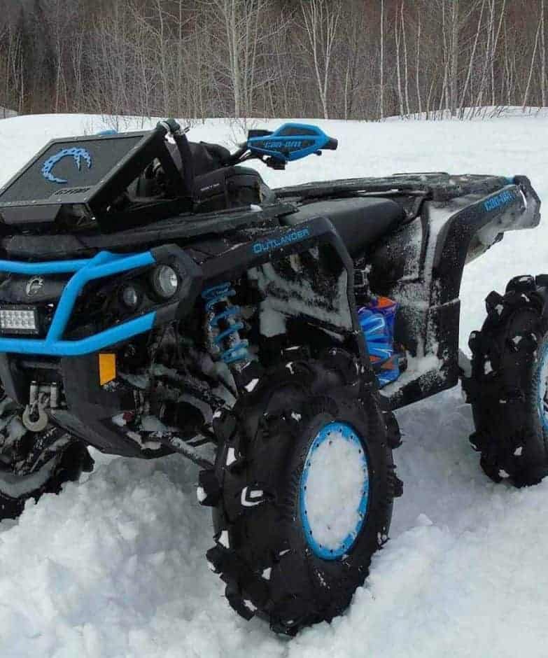 CFab CanAm Outlander Radiator Relocation Kit