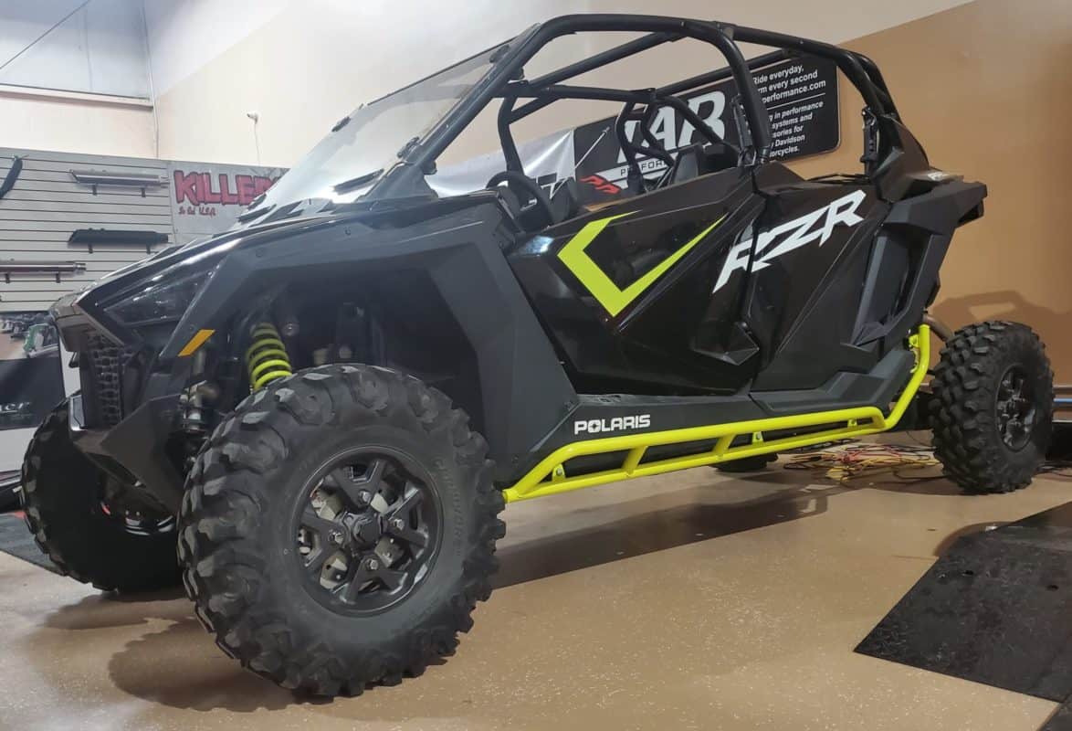 Polaris RZR Pro XP Tree Kickers, Nerf Bars Bolt On