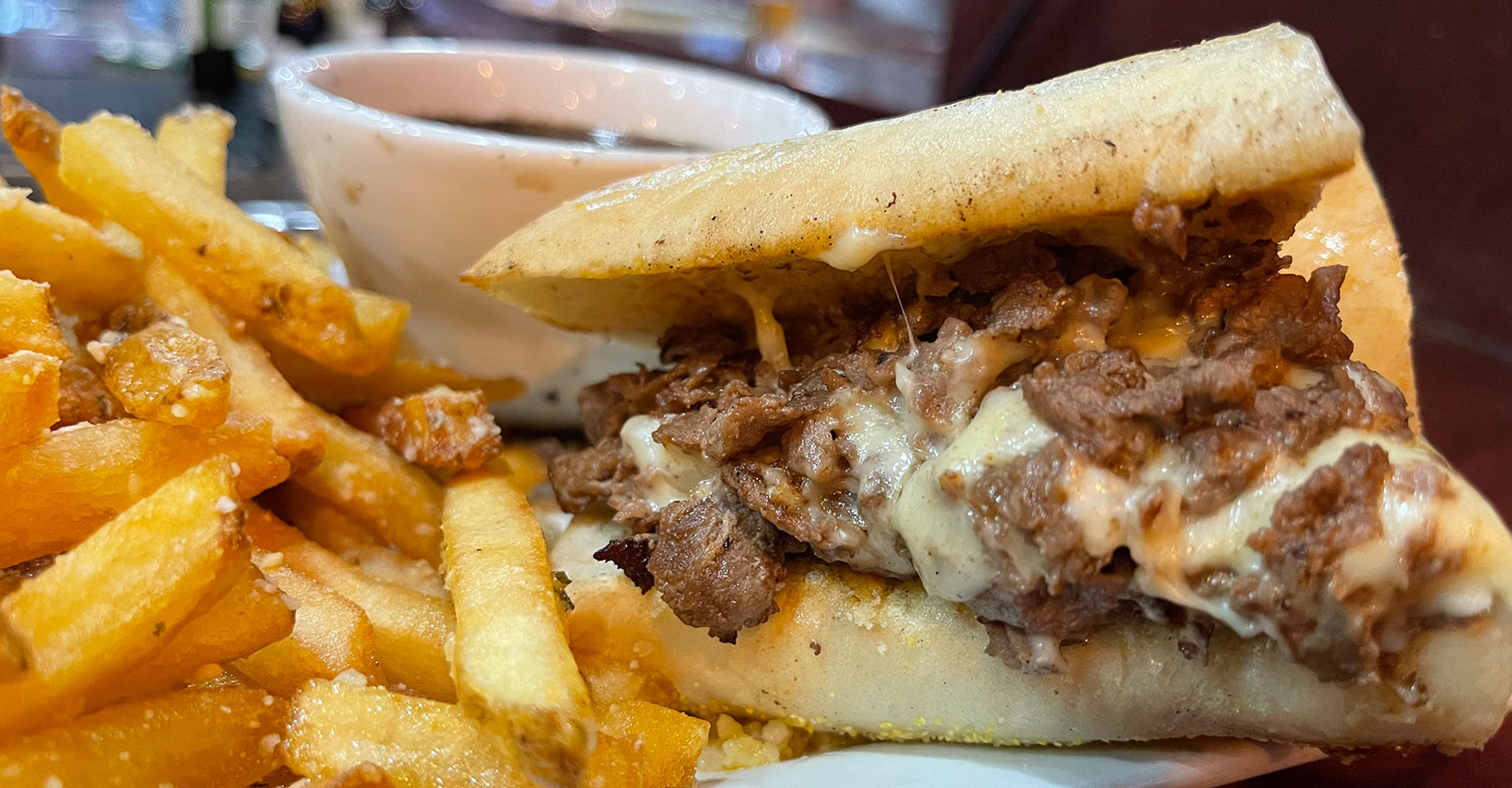 Kenosha Eats Shaved Prime Rib Sandwich