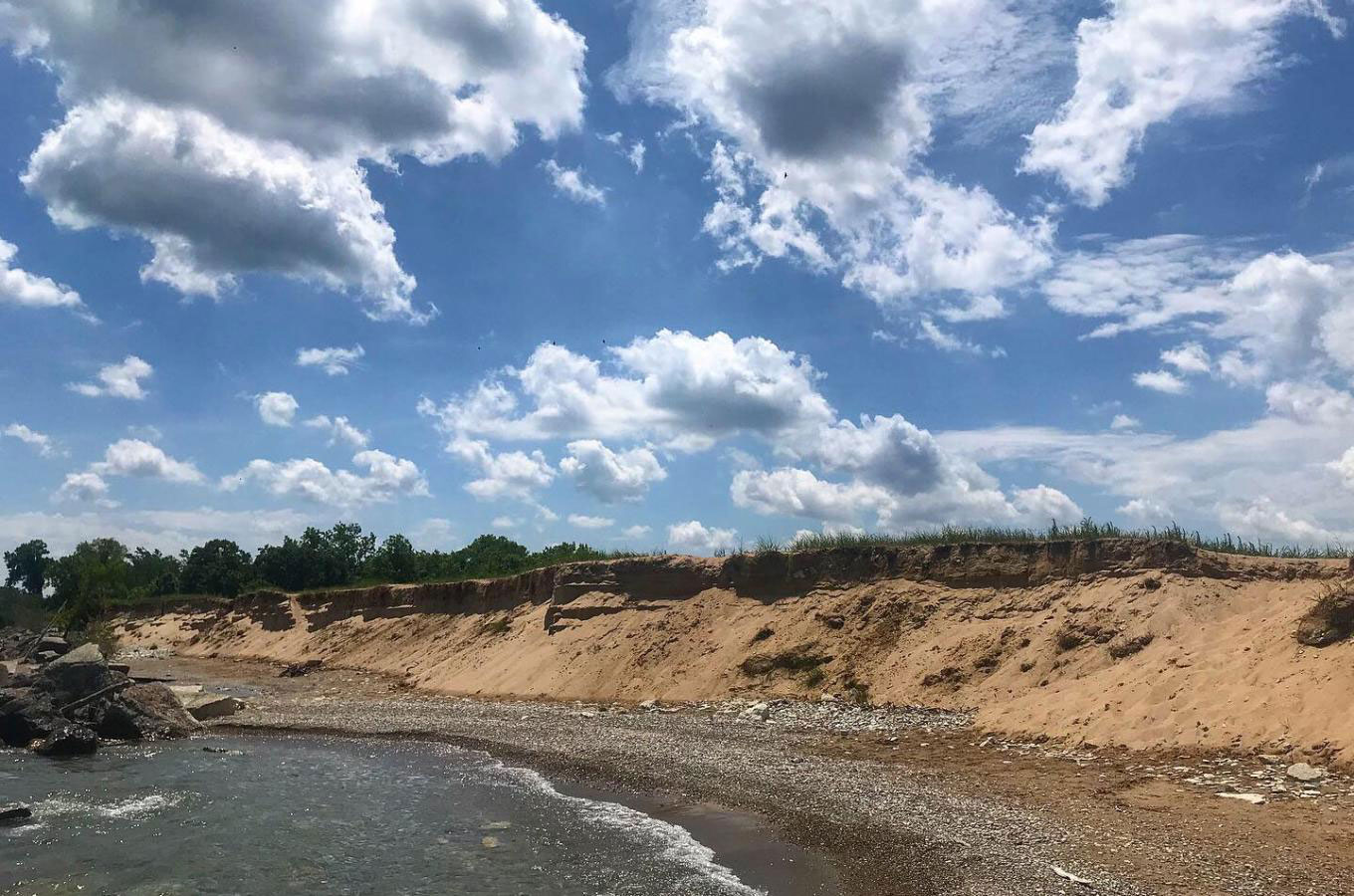 85th Street The intersection of ancient sand dunes, virgin prairie, a