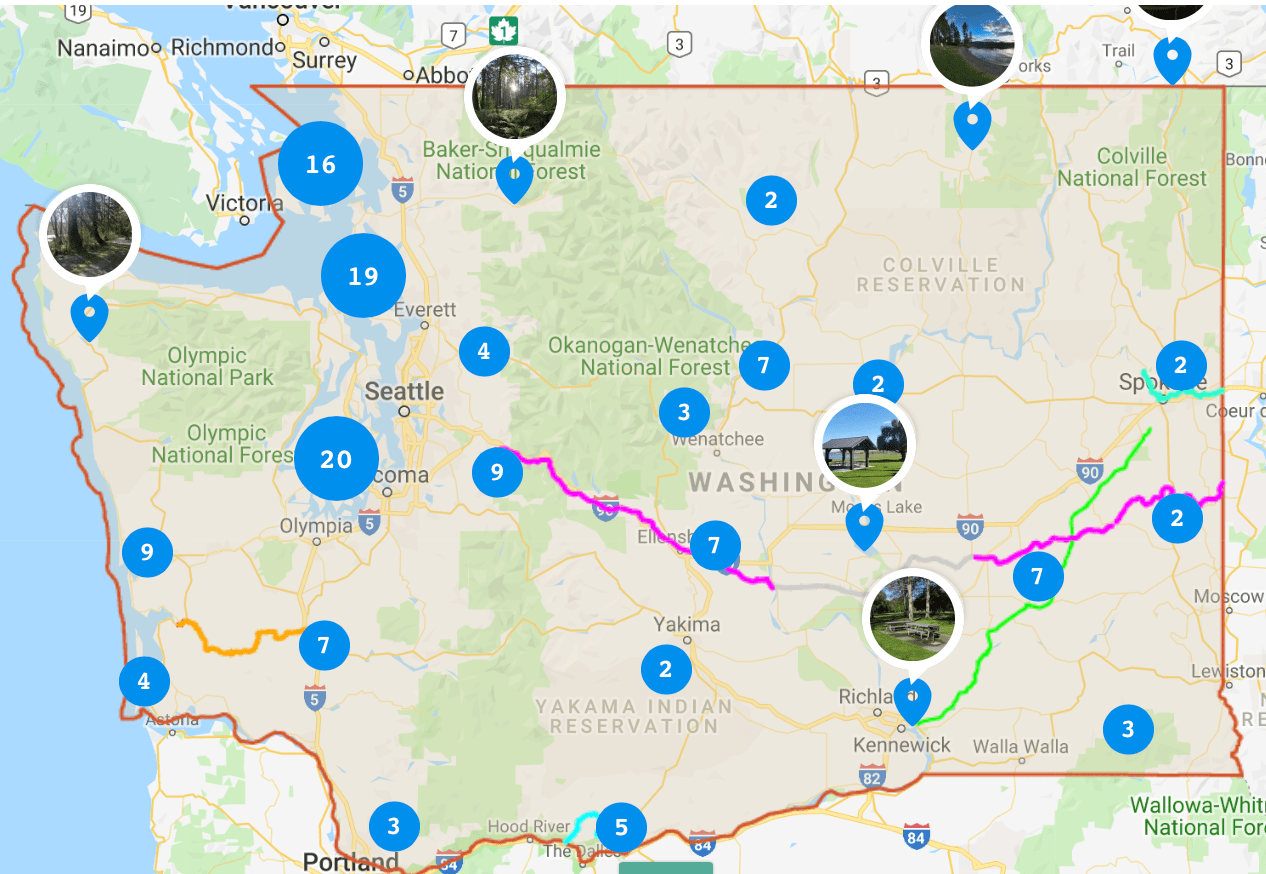 Washington State All State Parks Washington State Parks Foundation