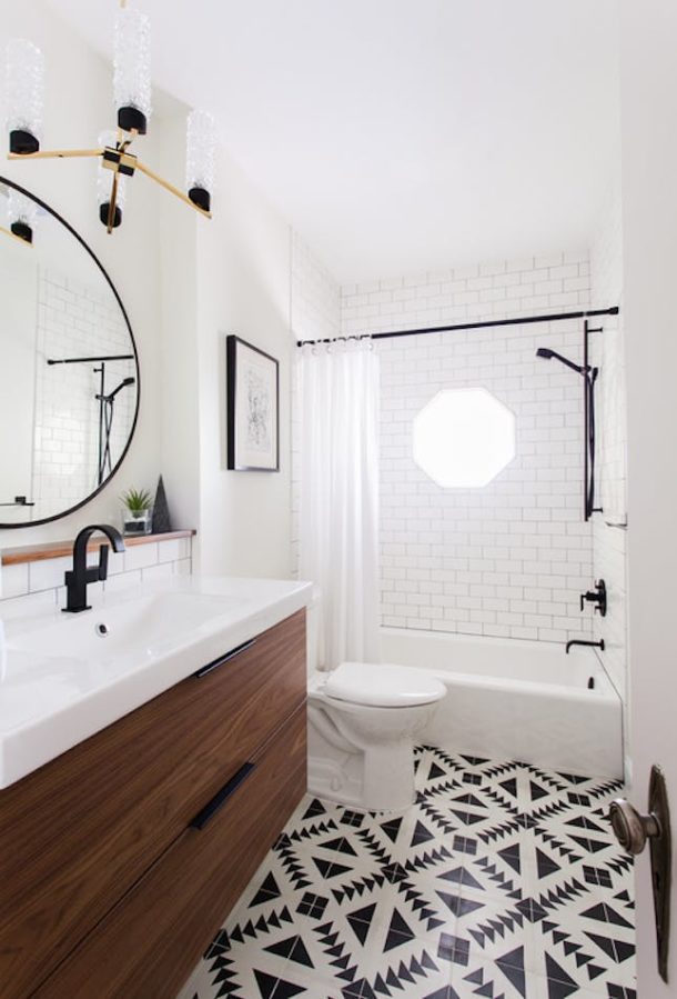 Trend Alert Mix and Match Tiles in The Bathroom SA Decor & Design