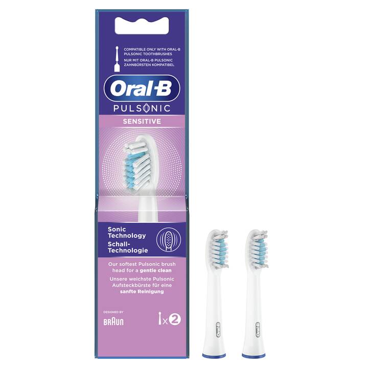 ORALB Aufsteckdüse Pulsonic Sensitve (Weich, 2 Stück