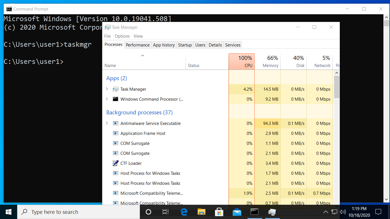 How to Open Task Manager From CMD in Windows Taskmgr