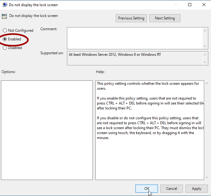 How To Disable Lock Screen Windows 10
