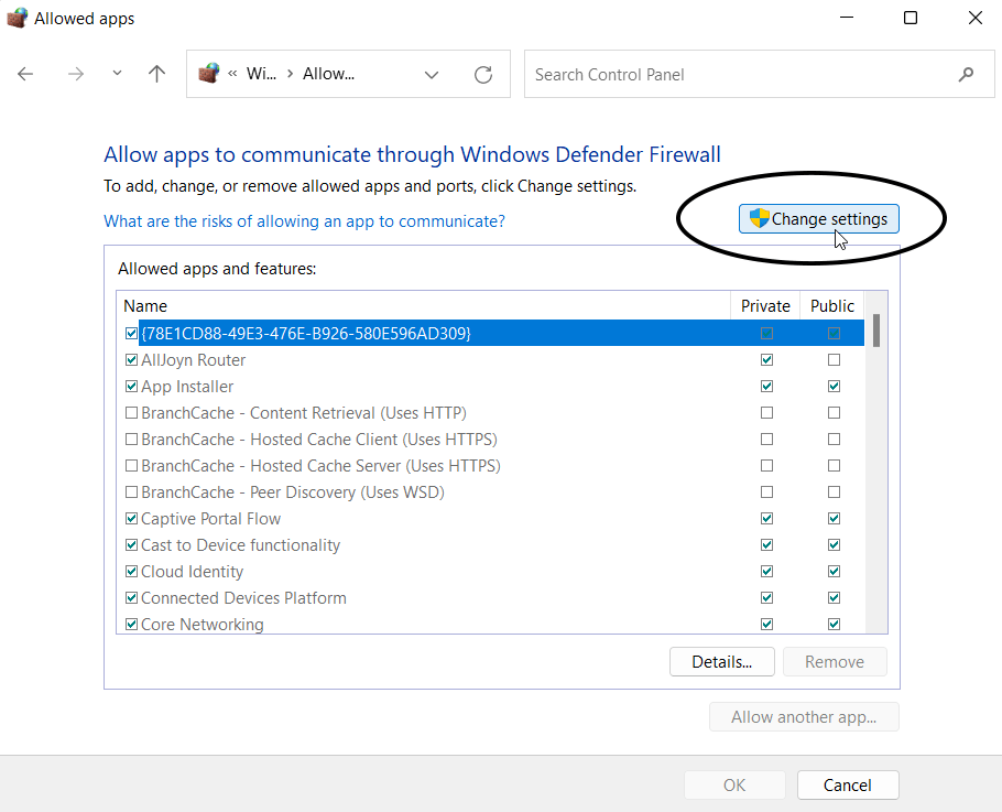 How to Allow an App Through Windows Firewall