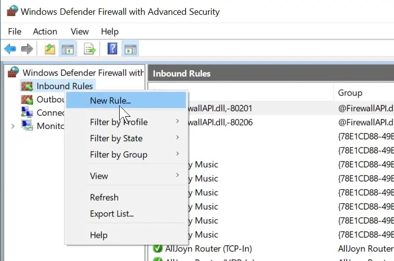 How To Allow Ping Through Windows Firewall