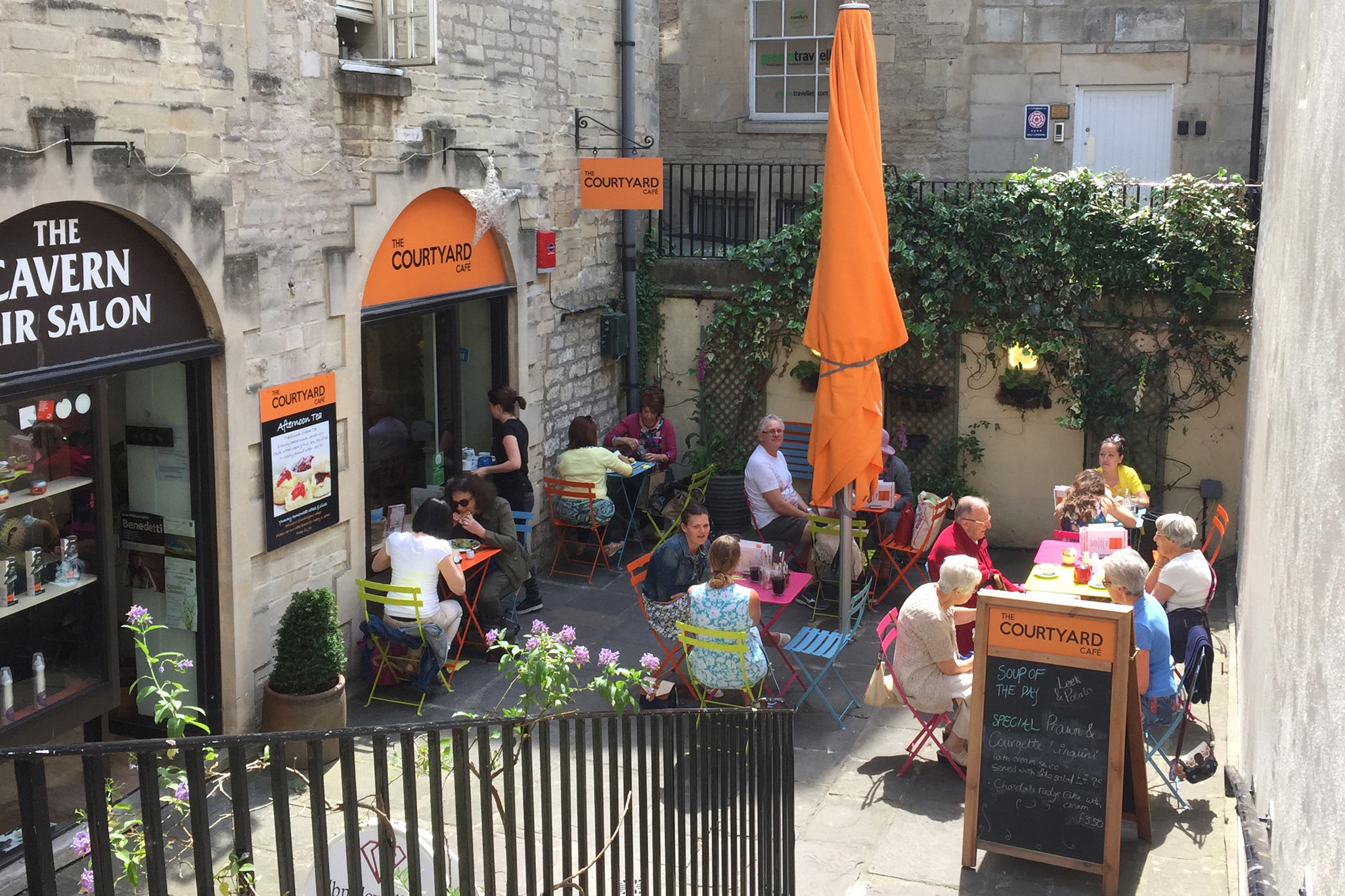 The Courtyard Café The Bath Guide