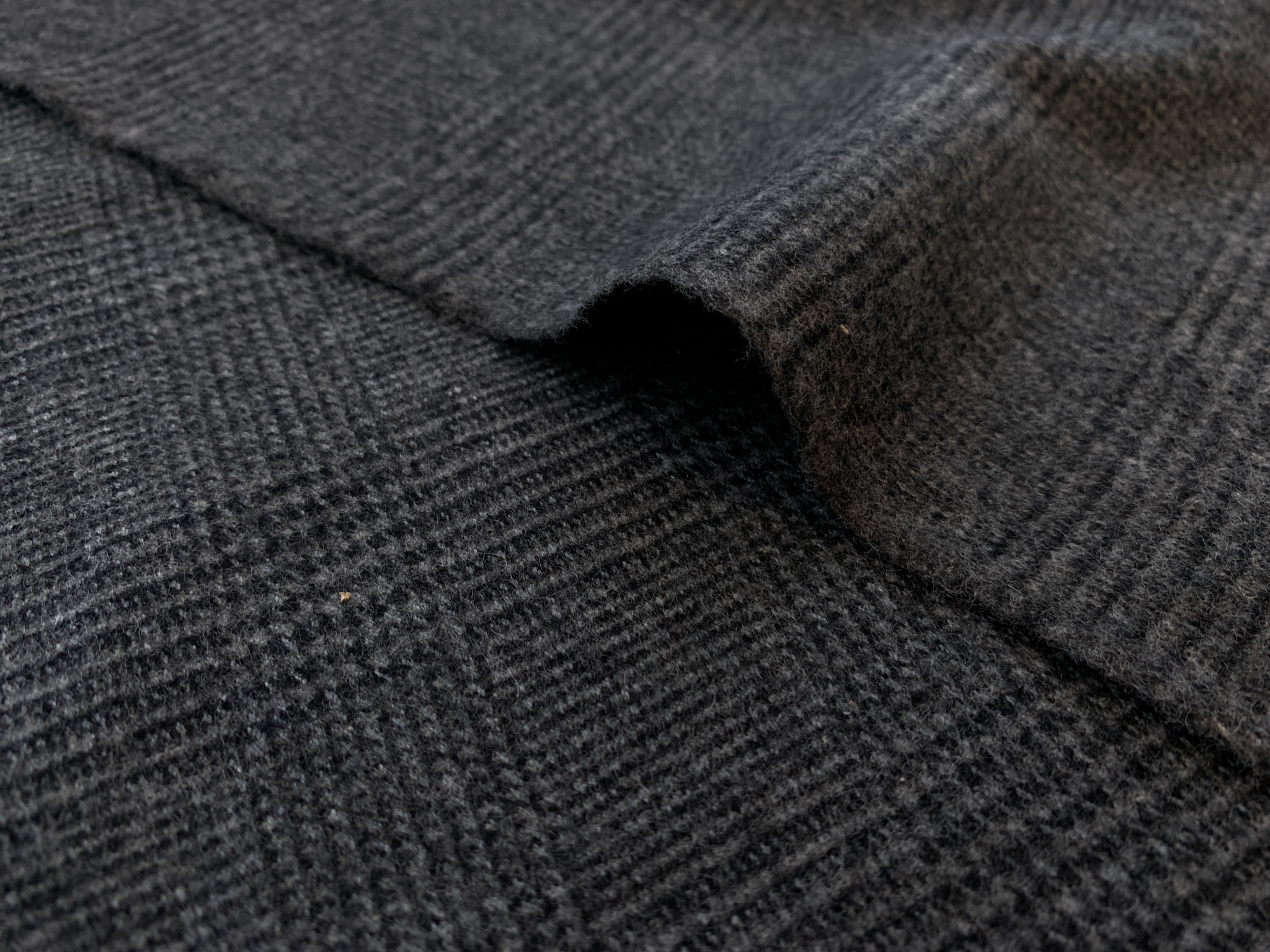 Designer Deadstock Wool Glen Plaid Iron Stonemountain & Daughter