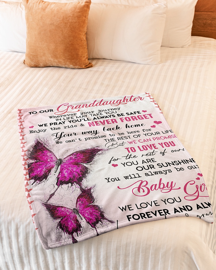 Personalized Blanket For Granddaughter