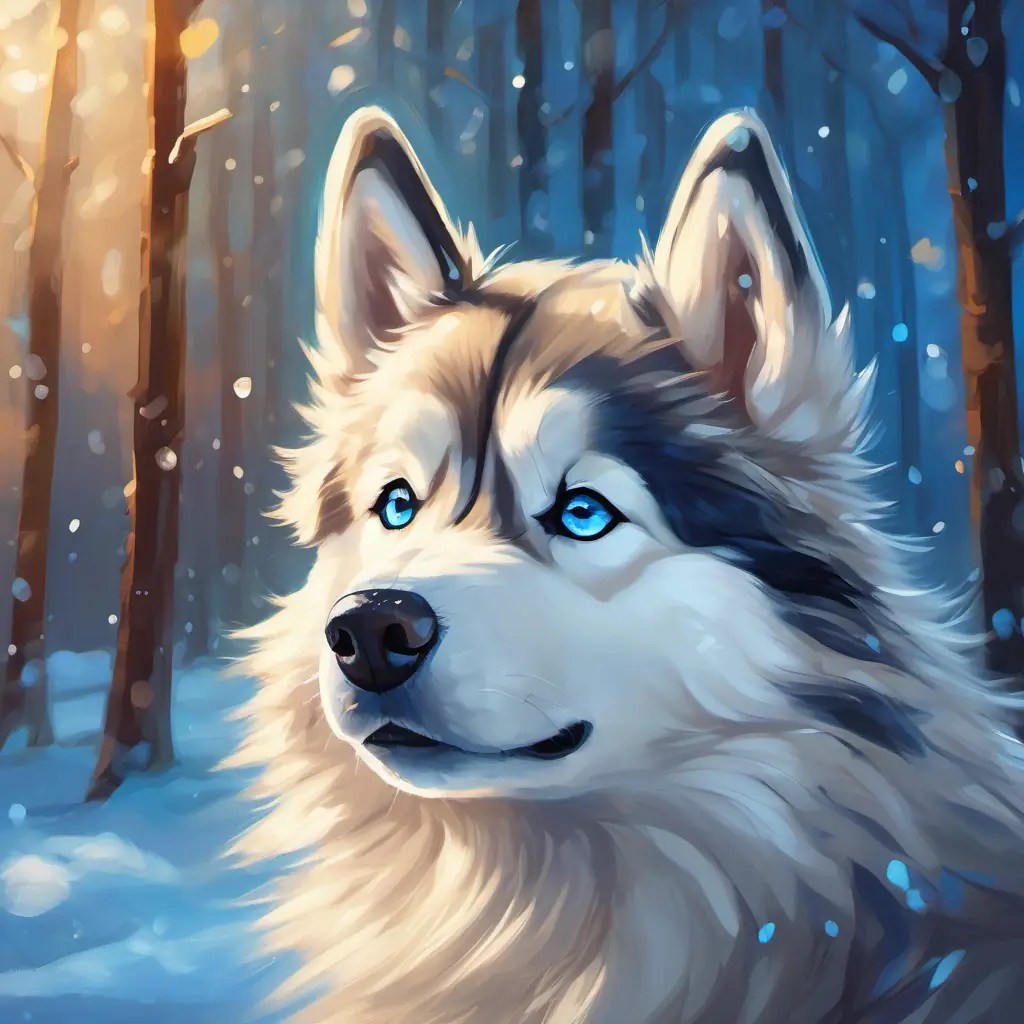 Bedtime Story Hugo the Little Husky