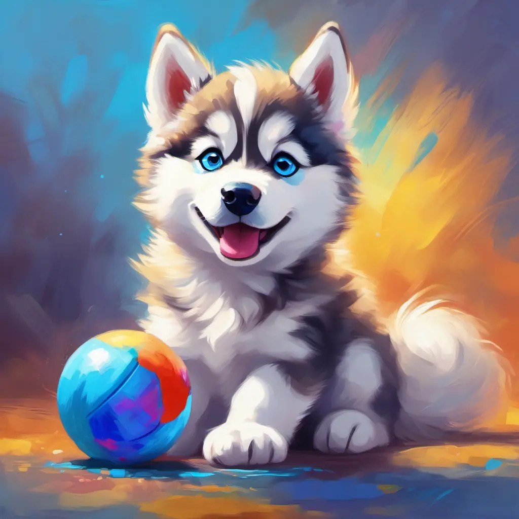 Bedtime Story Hugo the Little Husky