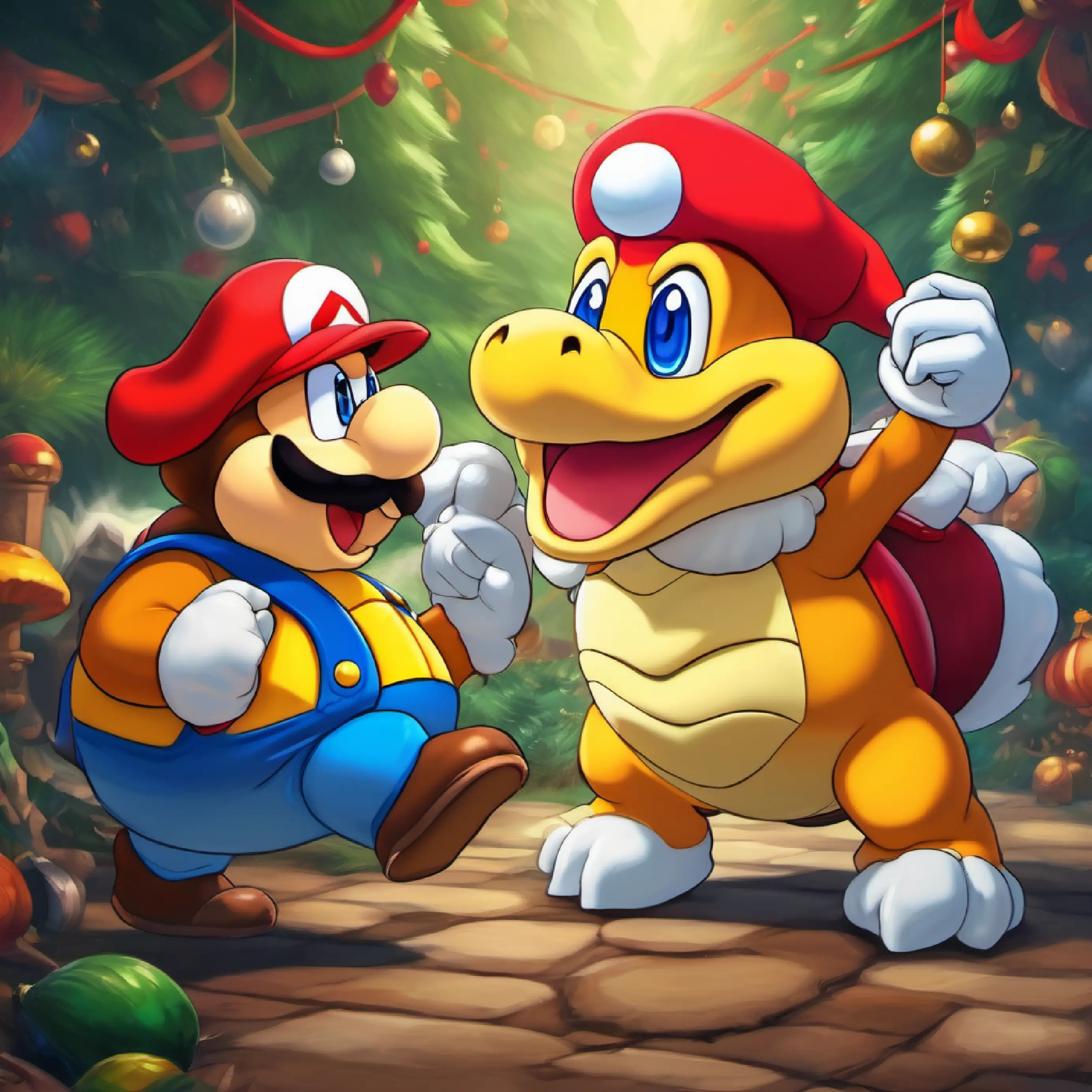 Bedtime Story Mario and Bowser's Turmoil