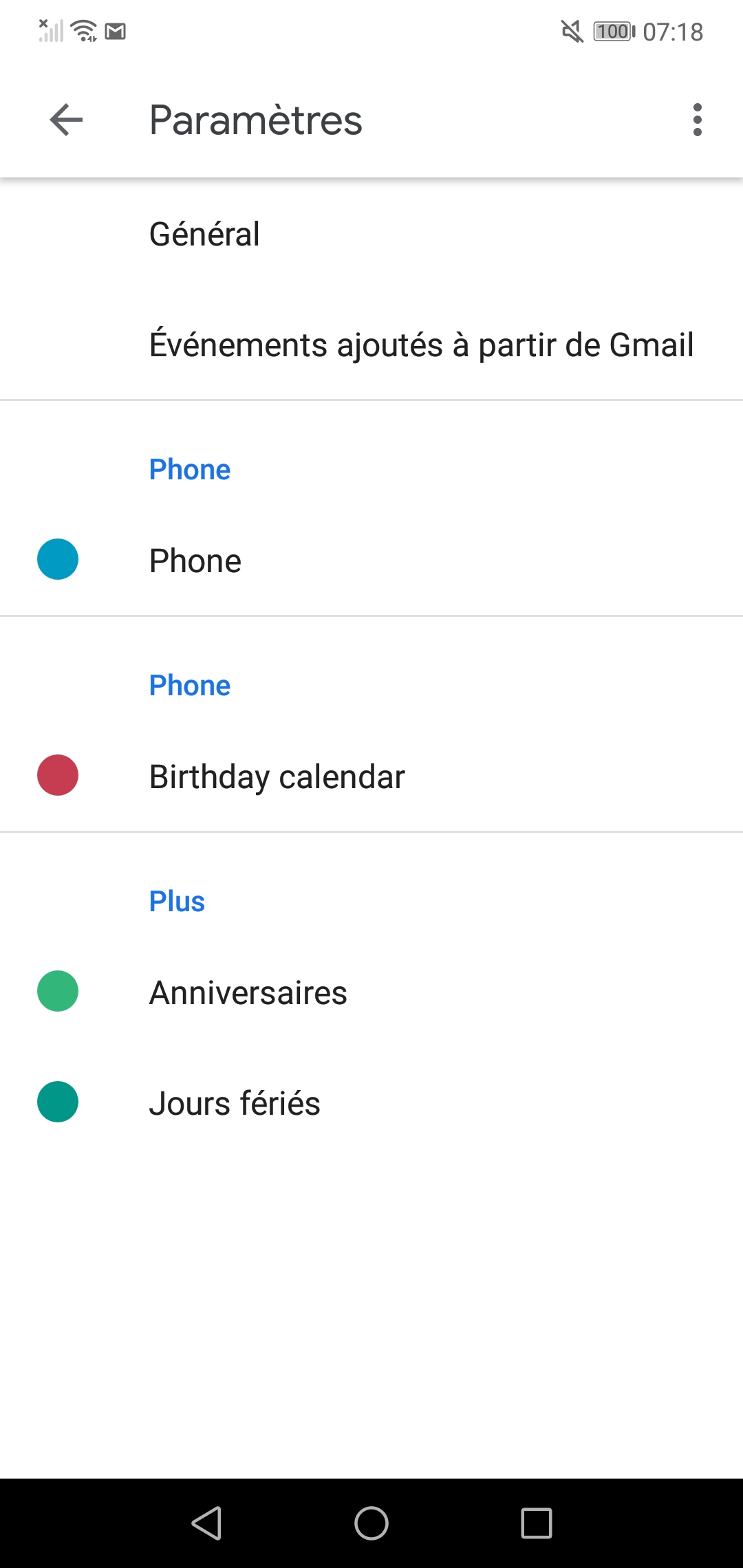 Mon agenda google n'apparait pas sur mon téléphone portable Google Agenda Community