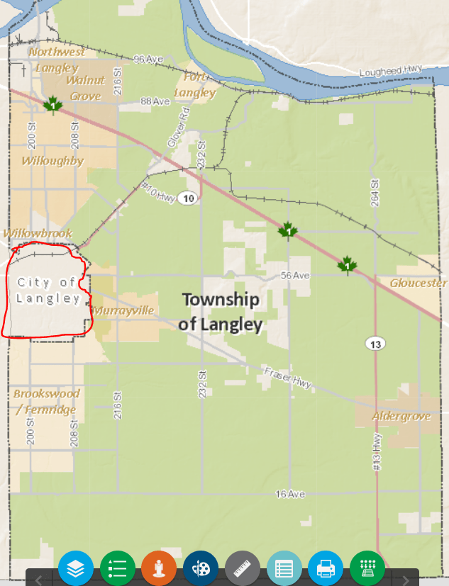 City Of Langley Gis How Do I Notify Google About An Incorrect City Name For A Large Number Of Addresses? - Google Maps Community