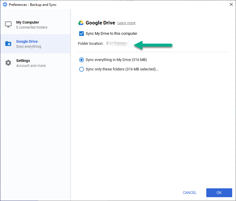 Merge google drive folders trulinda