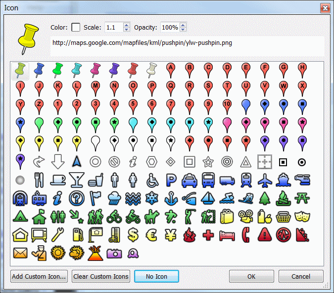 How Do I Change The Size Of Icons Google Earth Community