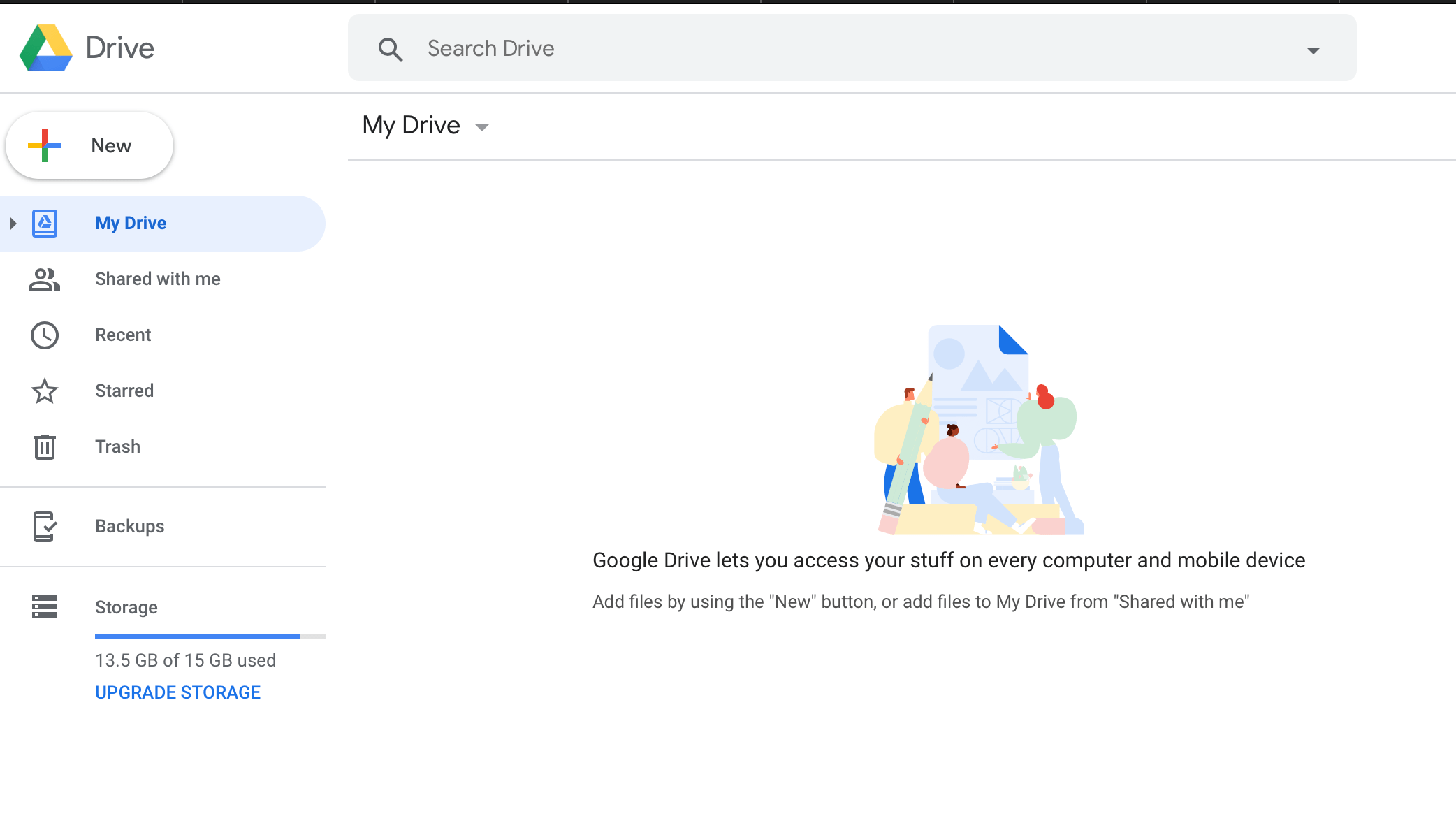Gmail not receiving any emails and showing my storage is