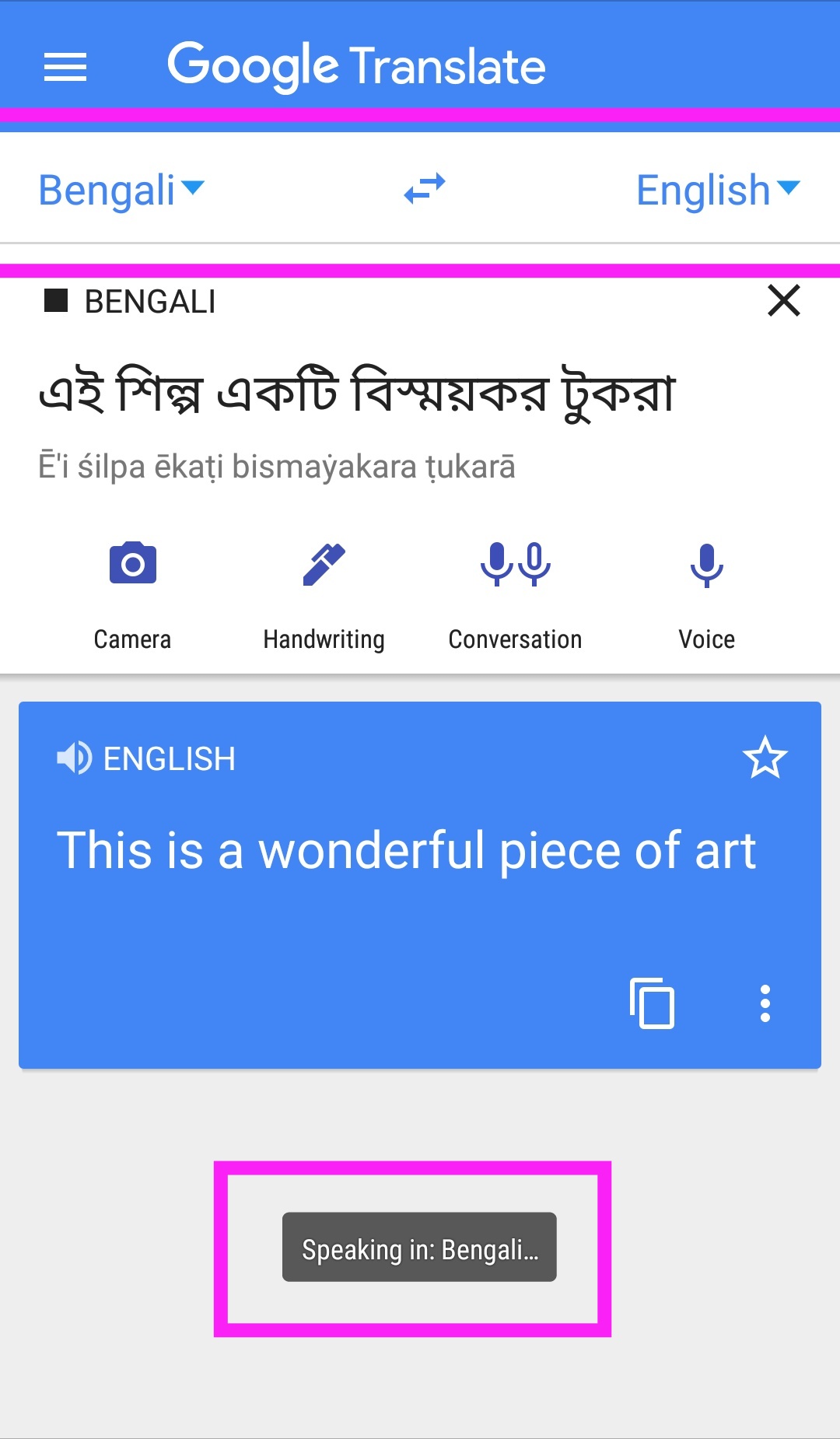 I can't listen audio to the pronunciation of any word