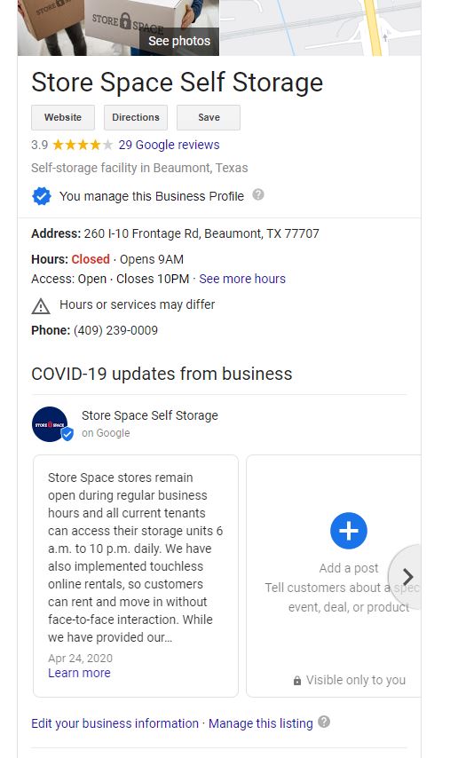 Self Storage Facilities Beaumont Texas Dandk Organizer