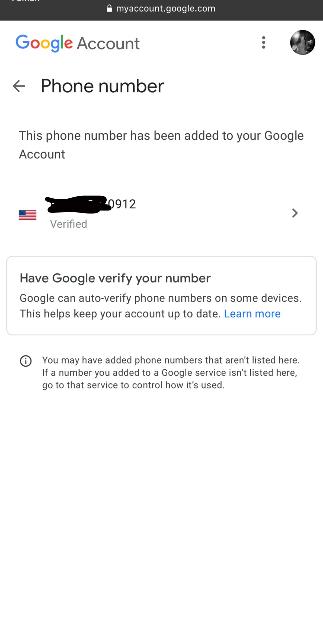 Updated phone number Google Account Community