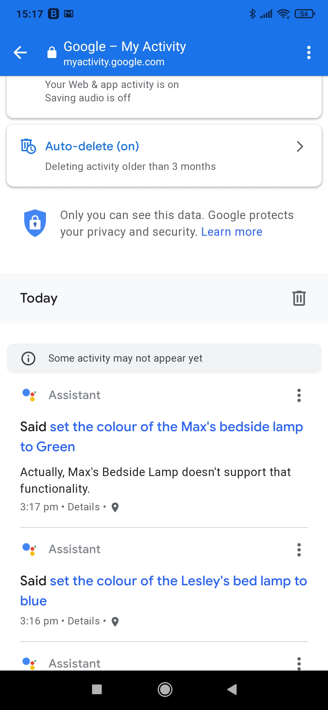 Google Home App Can't See Colour Option for Yeelight Google Nest