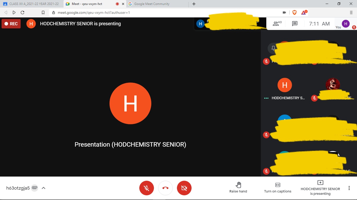 Google meet stuck at black screen after joining meeting with a device