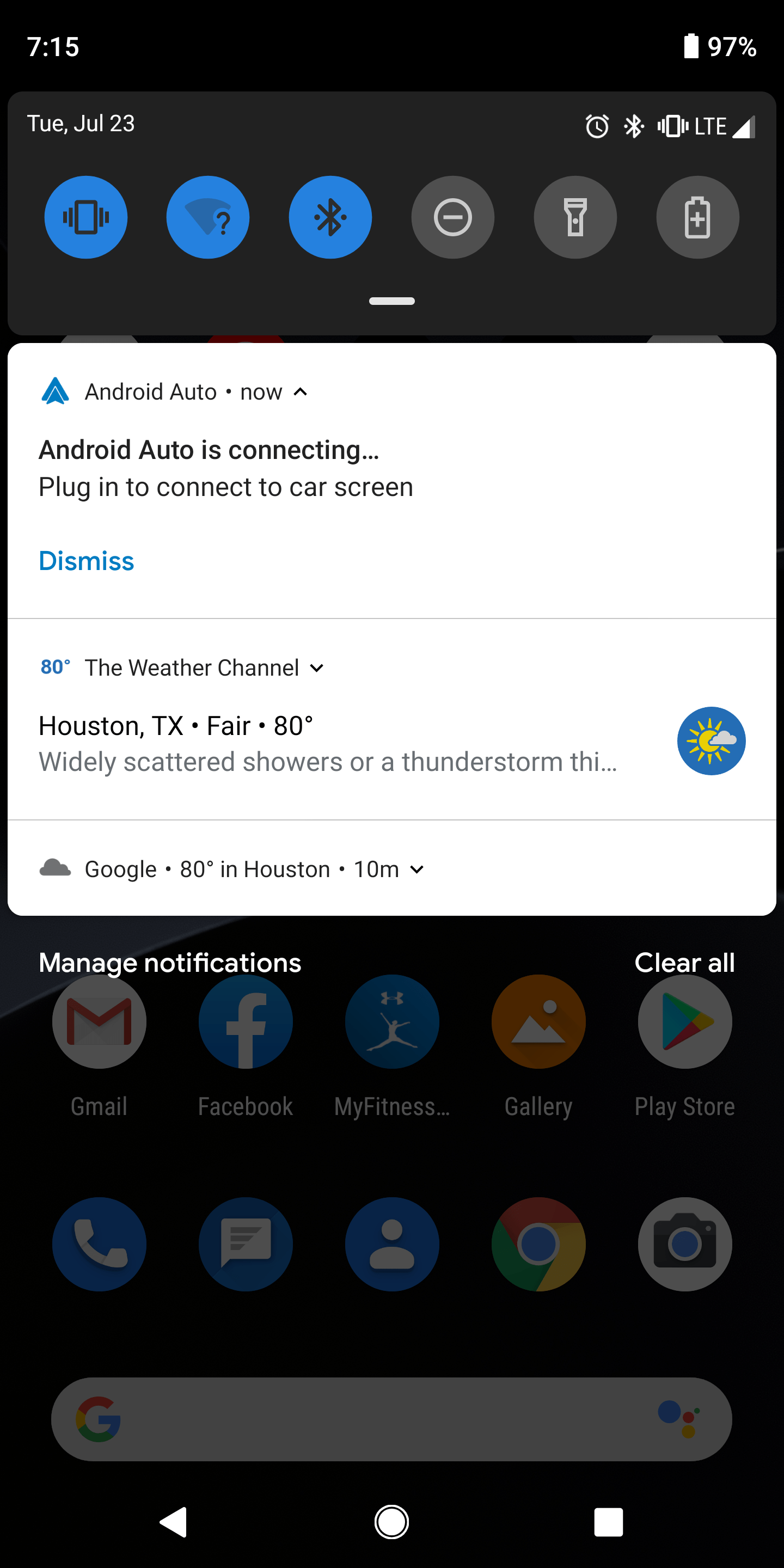 How to stop Android Auto is connecting notification? Android Auto