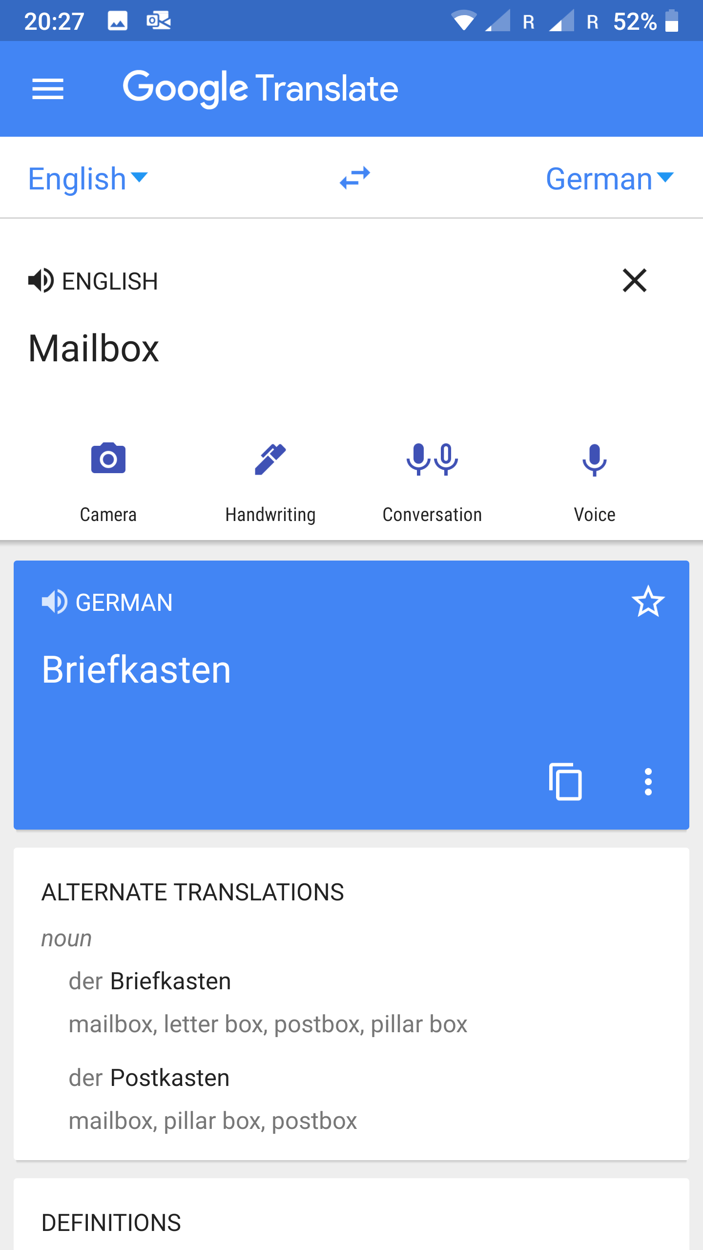 Google Translate Usb To German Telegraph