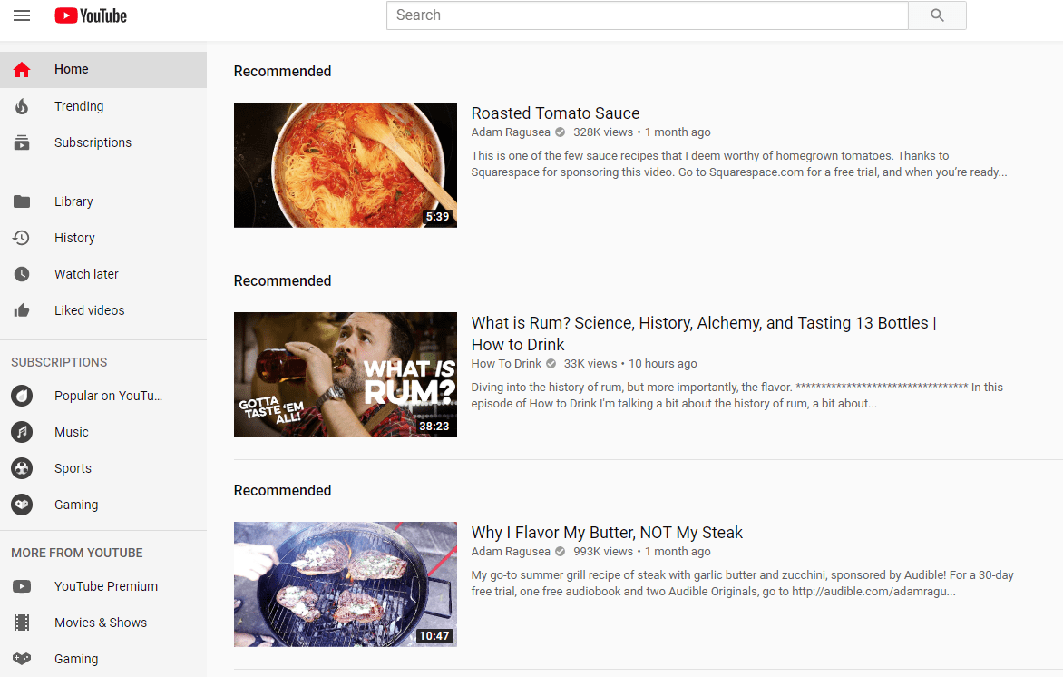 Youtube List Instead Of Grid 2023 How Do I Change From List View Back To The Grid View - Youtube Community