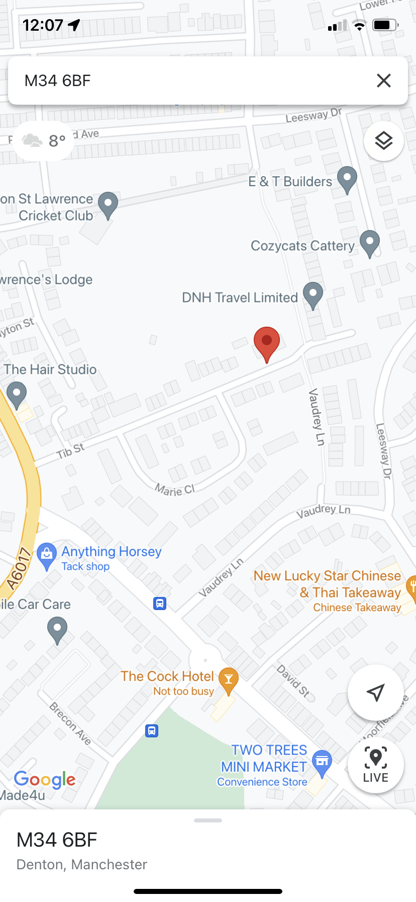 Google Maps Show Postcodes Cherye BetteAnn