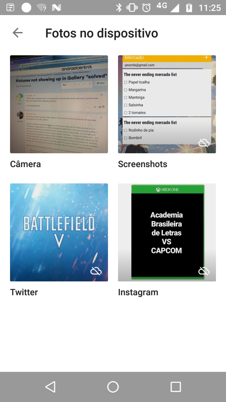 Some of my folders are not appearing on the Device Folders, as some