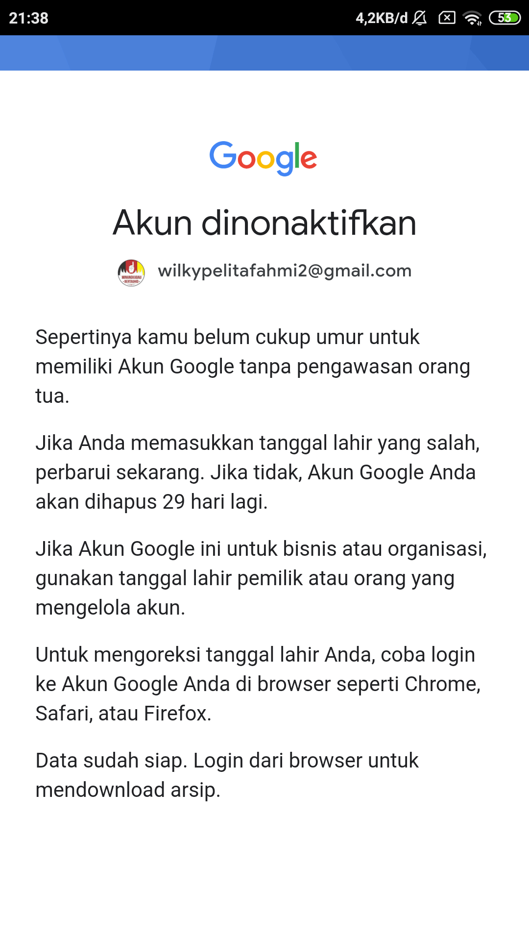 Cara Mengubah Tahun Lahir Di Akun Google Tentang Tahun
