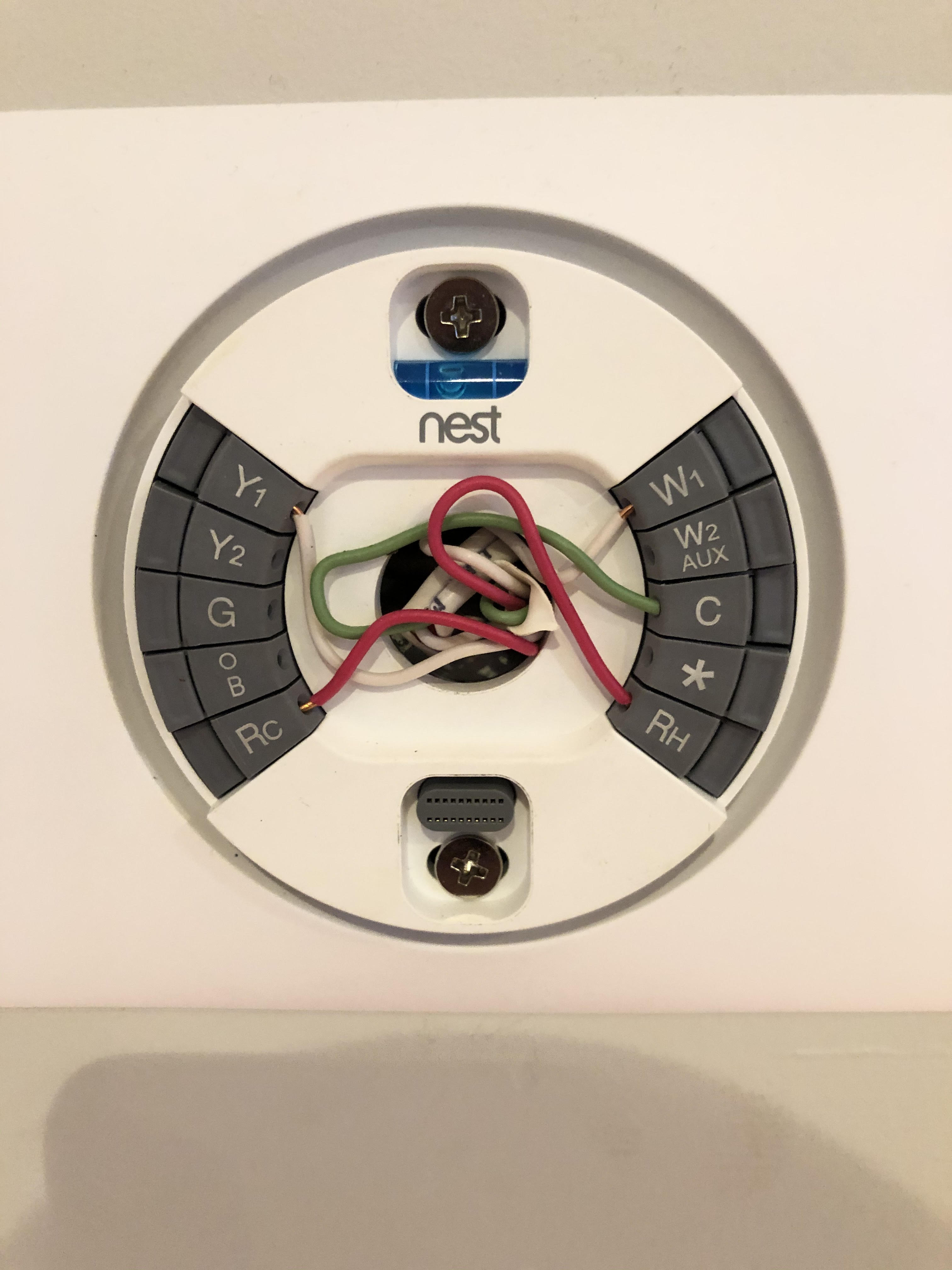 Getting e72, followed by e102 when turning on heat. Google Nest Community
