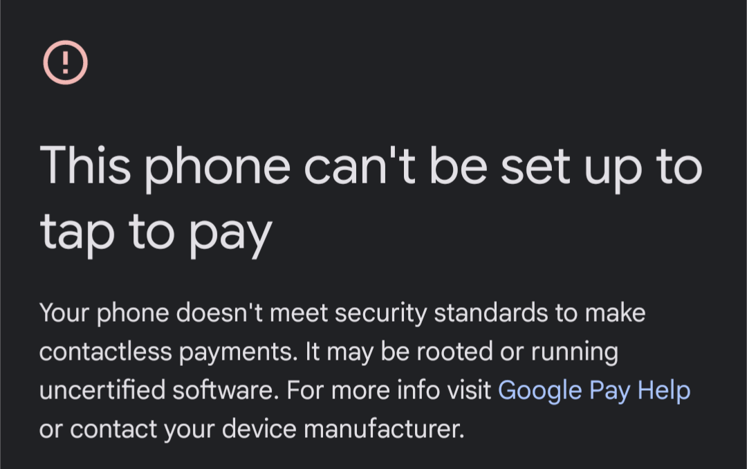 how do i fix contactless problem - Google Wallet Community