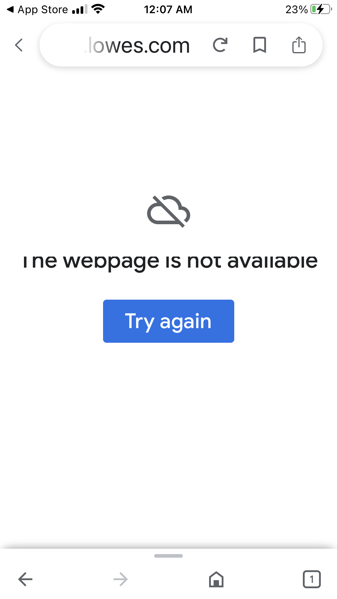 This Webpage Is Not Available