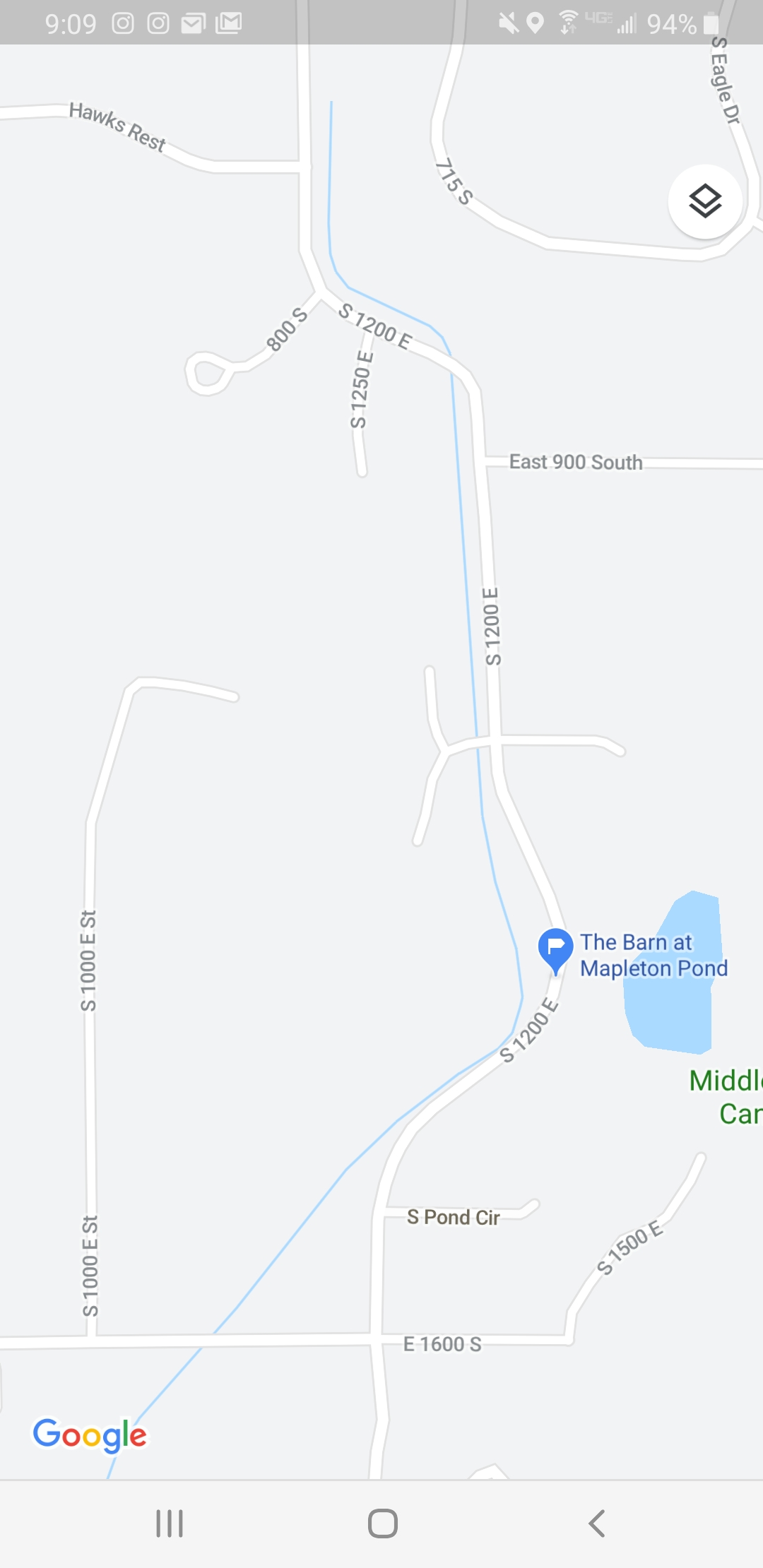 Google Maps No Street Names