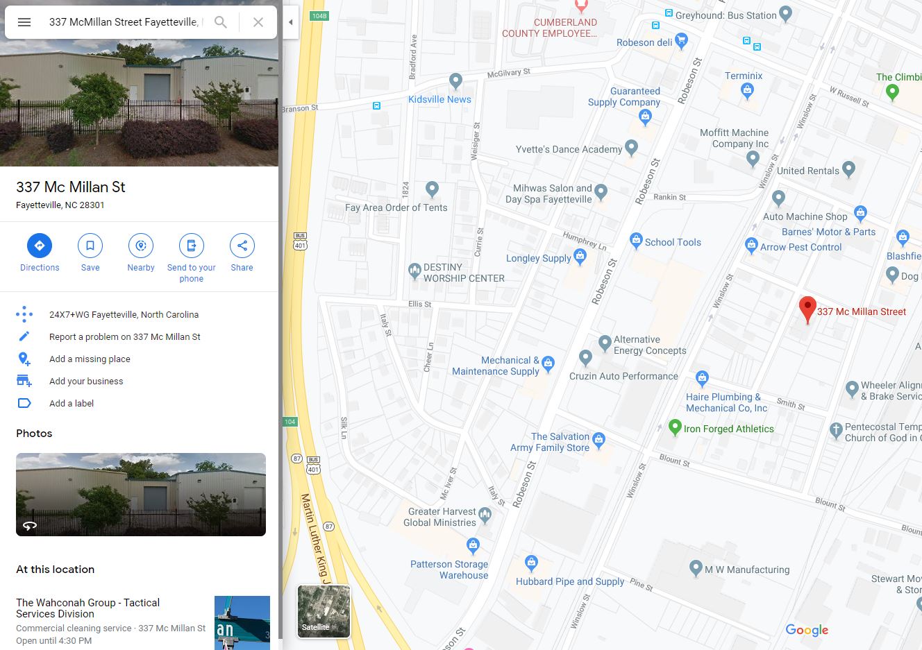 Fayetteville Nc Map Google Amanda Marigold