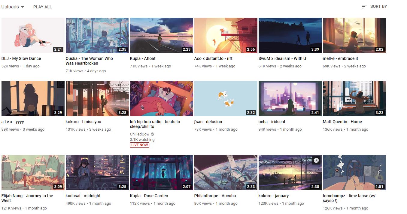 Youtube List Instead Of Grid 2023 How To View A Person's Youtube Channel Page Videos In Grid Or List Format ? - Google Chrome Community