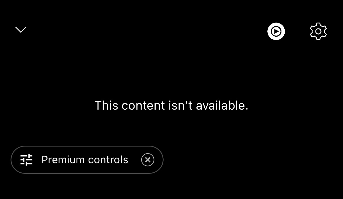 I can no longer watch videos on my YouTube channel. Every video 