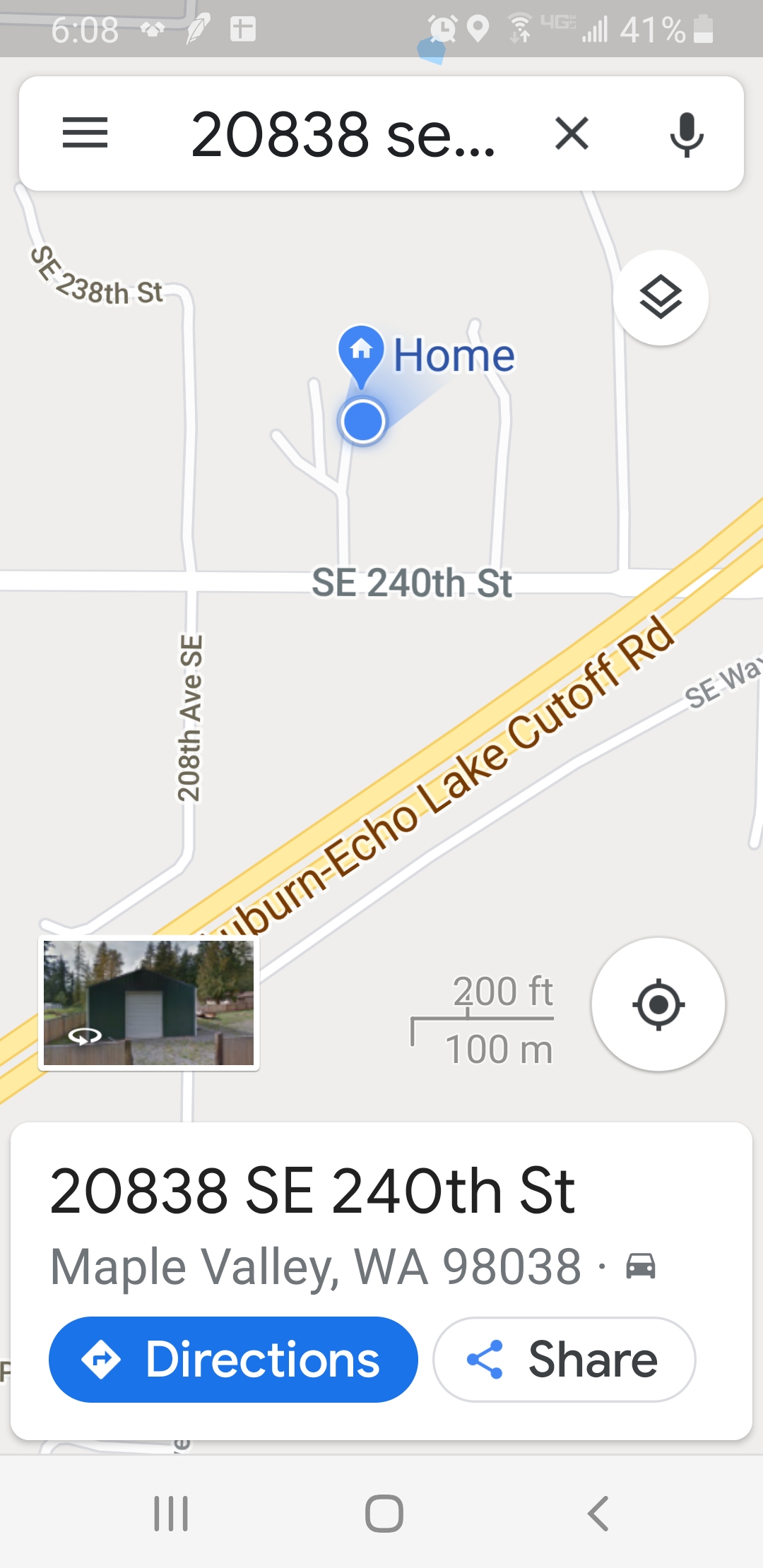 Google Maps Maple Valley