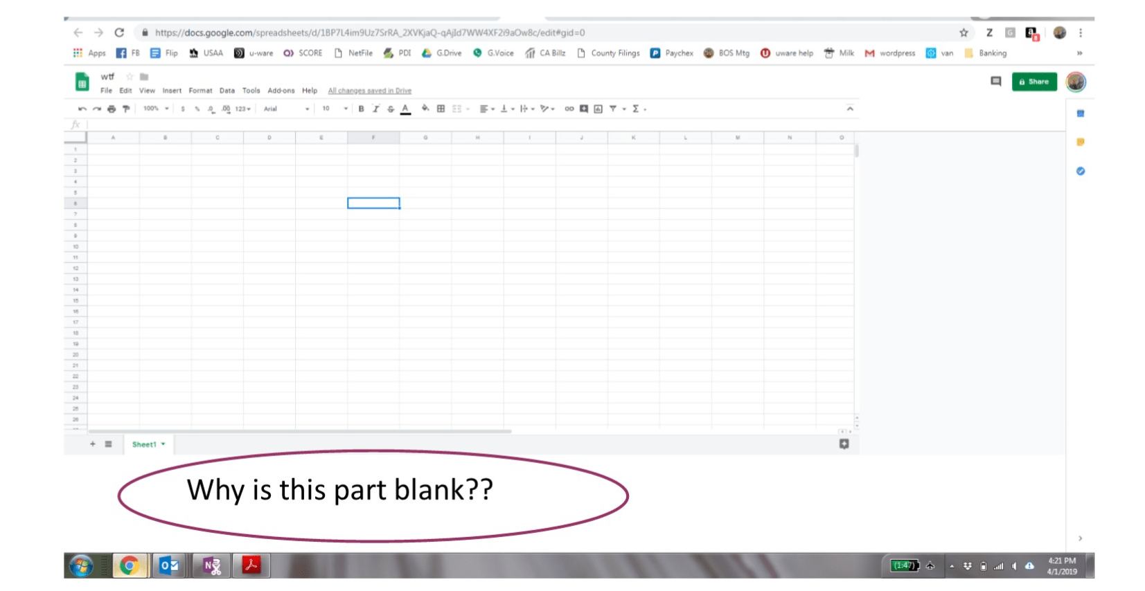 Google sheets gets cut off down the screen Google Docs Editors Community