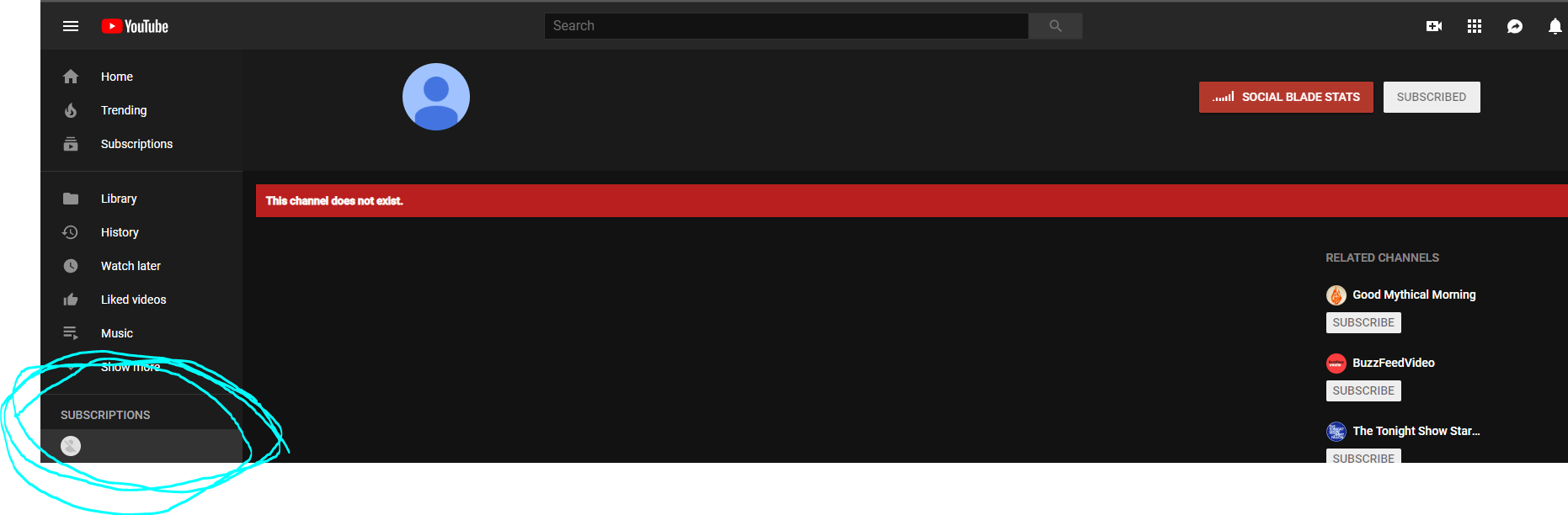 List Of Deleted Youtube Channels 2023 Can't Unsubscribe From A Non-Existent Channel - Youtube Community