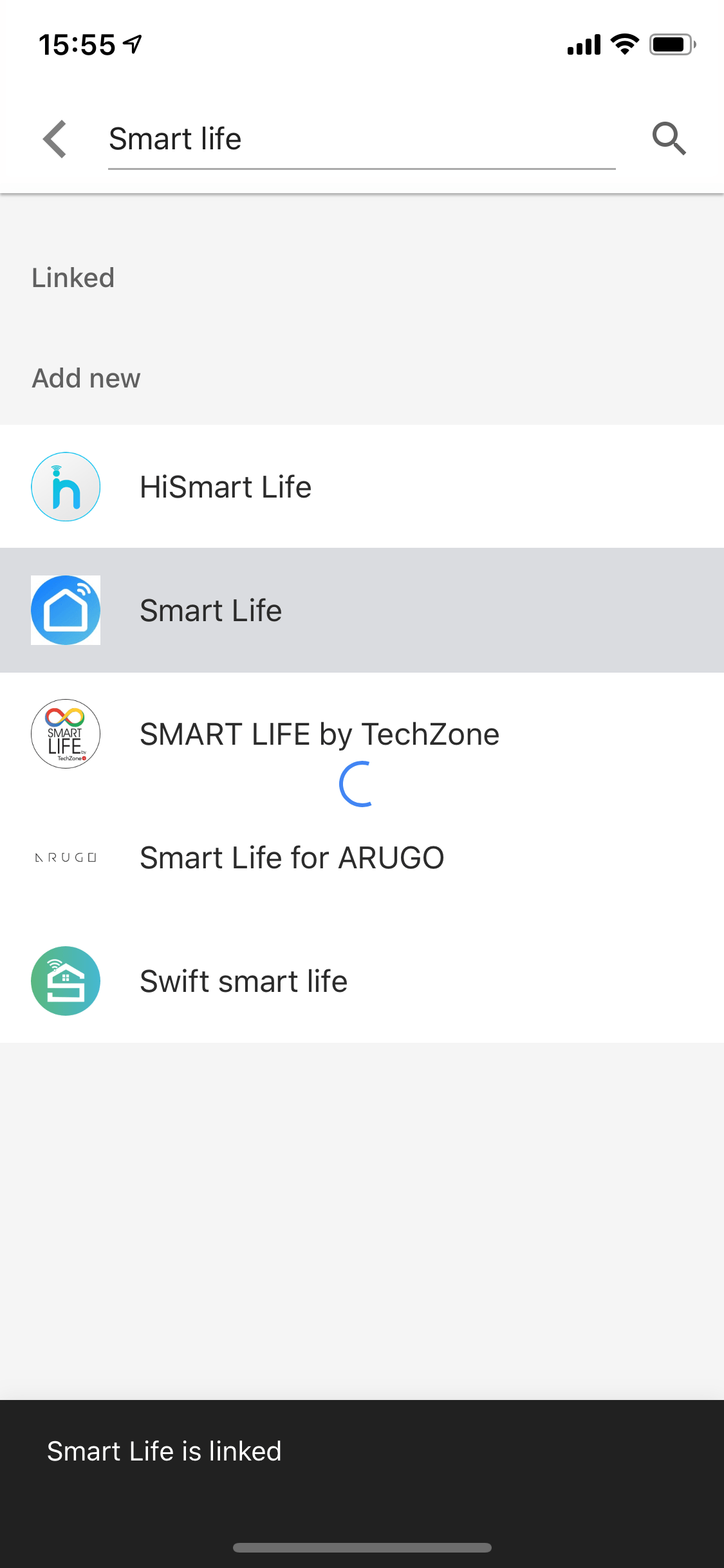 Smart Life Account You Have To Reset Your Smartlife Password On The Native App Or site.