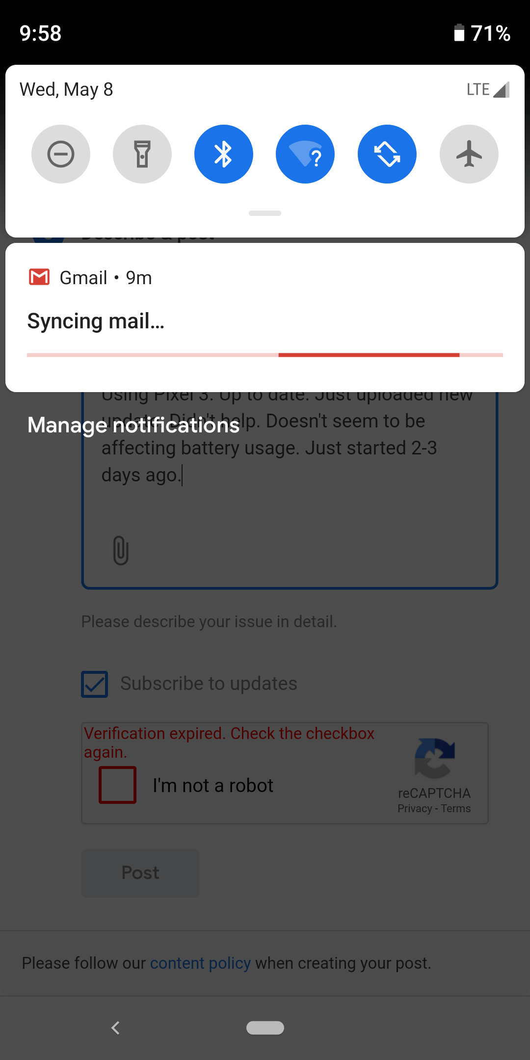 Gmail Keeps Syncing On My Phone GAMILQ