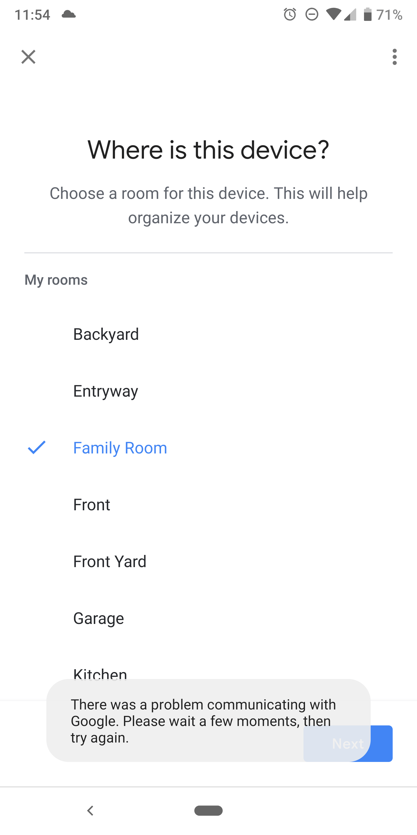 Unable to move devices between homes in Google Home app Google Nest